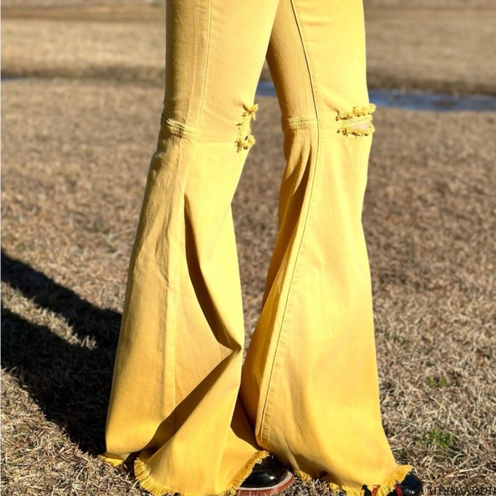 Vibrant Mustard Jeans